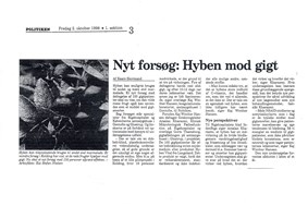 Nyt forsøg: Hyben mod gigt