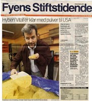 Hyben Vital er klar med pulver til USA