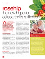Rosehip - the new hope for osteoarthritis suffers