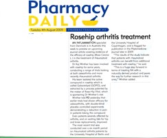Rosehip arthritis treatment